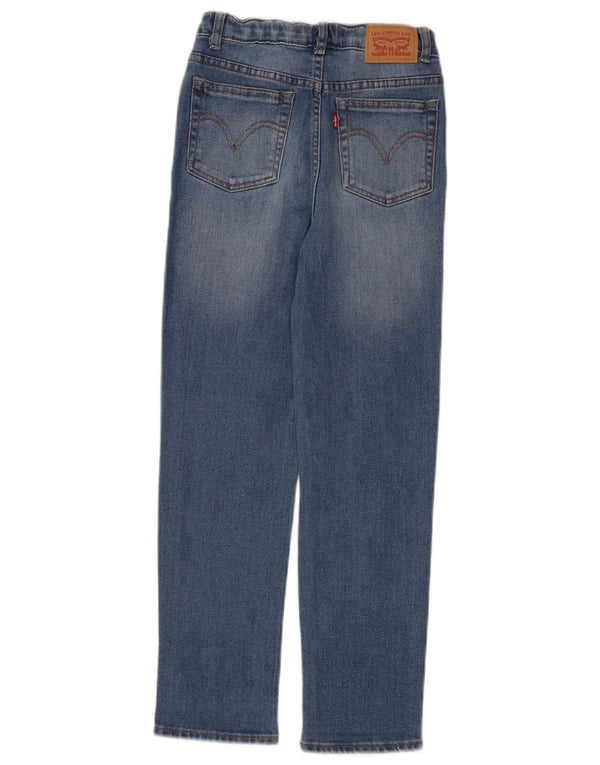 Jeans dritti Levi's Ribcage per ragazzi 9-10 anni W24 L25 cotone blu