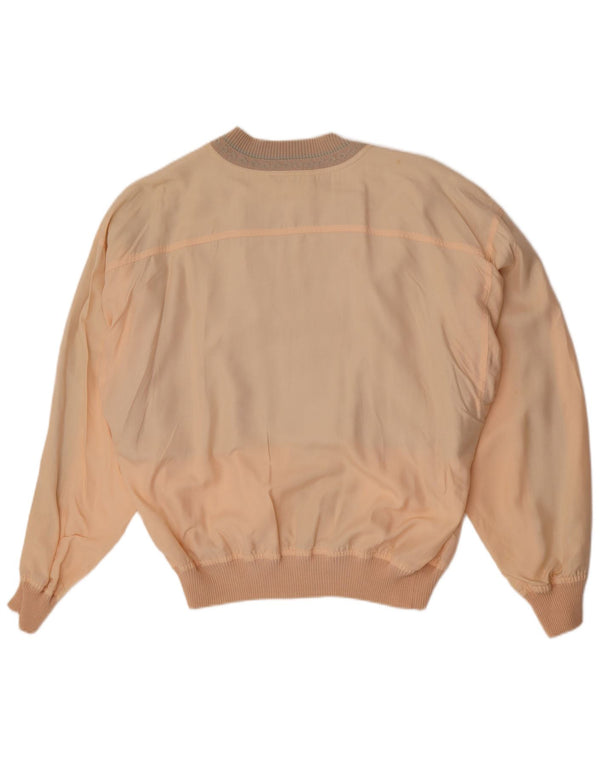 Bomber Uomo Umberto Bilancioni IT 52 XL Beige Colourblock Seta