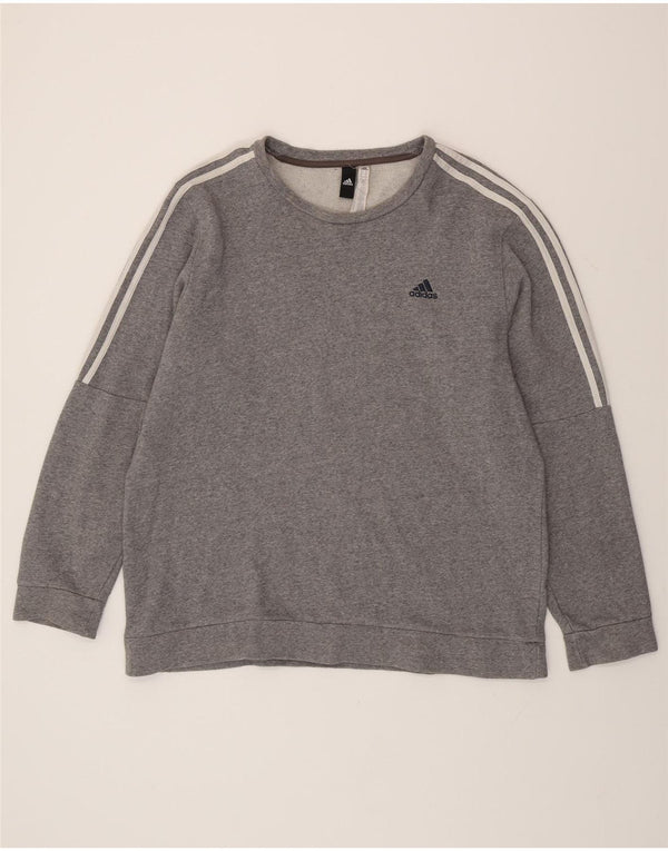 Felpa Adidas Uomo Maglione XL Grigio Cotone