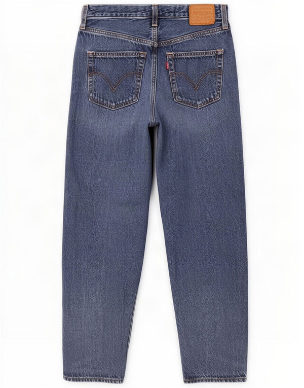 Jeans affusolati a vita alta da donna Levi's W26 L26 in cotone blu