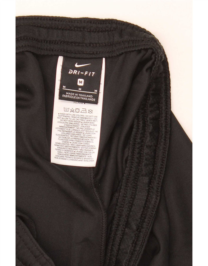 Pantaloncini sportivi Nike Dri Fit da donna UK 12 Medium Nero Colourblock Poliestere