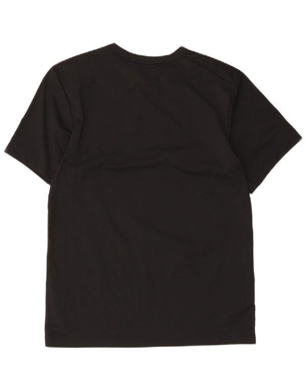 T-shirt Nike Dri Fit da uomo, piccola, in poliestere nero