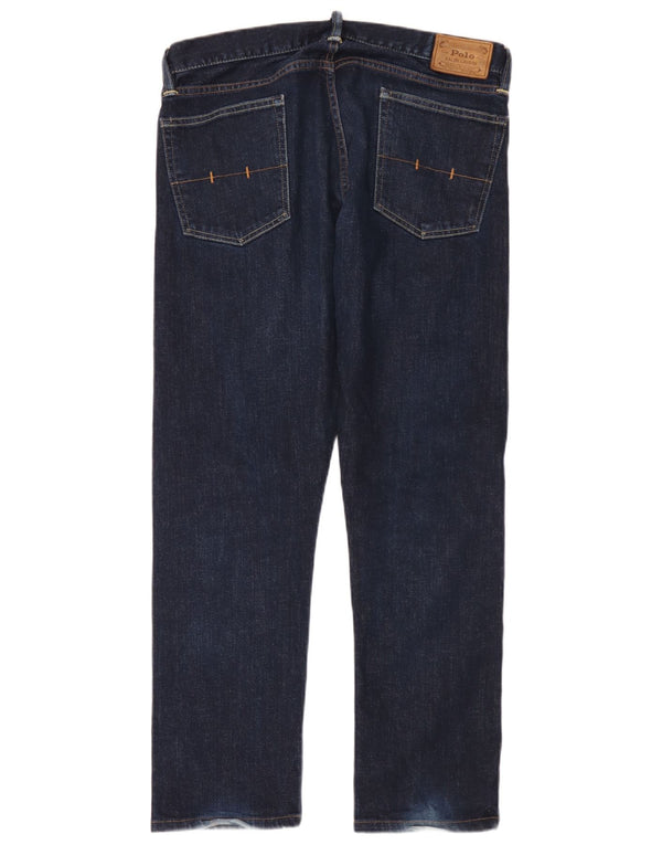 Polo Ralph Lauren Jeans dritti da uomo W34 L32 cotone blu navy
