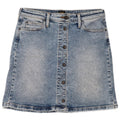 Gonna a trapezio in denim da donna LEE W29 in cotone blu medio