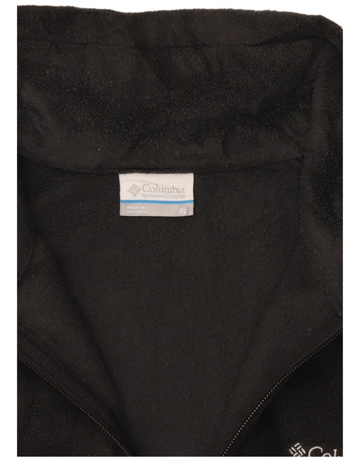 Giacca in pile da donna Columbia UK 18 XL Nera
