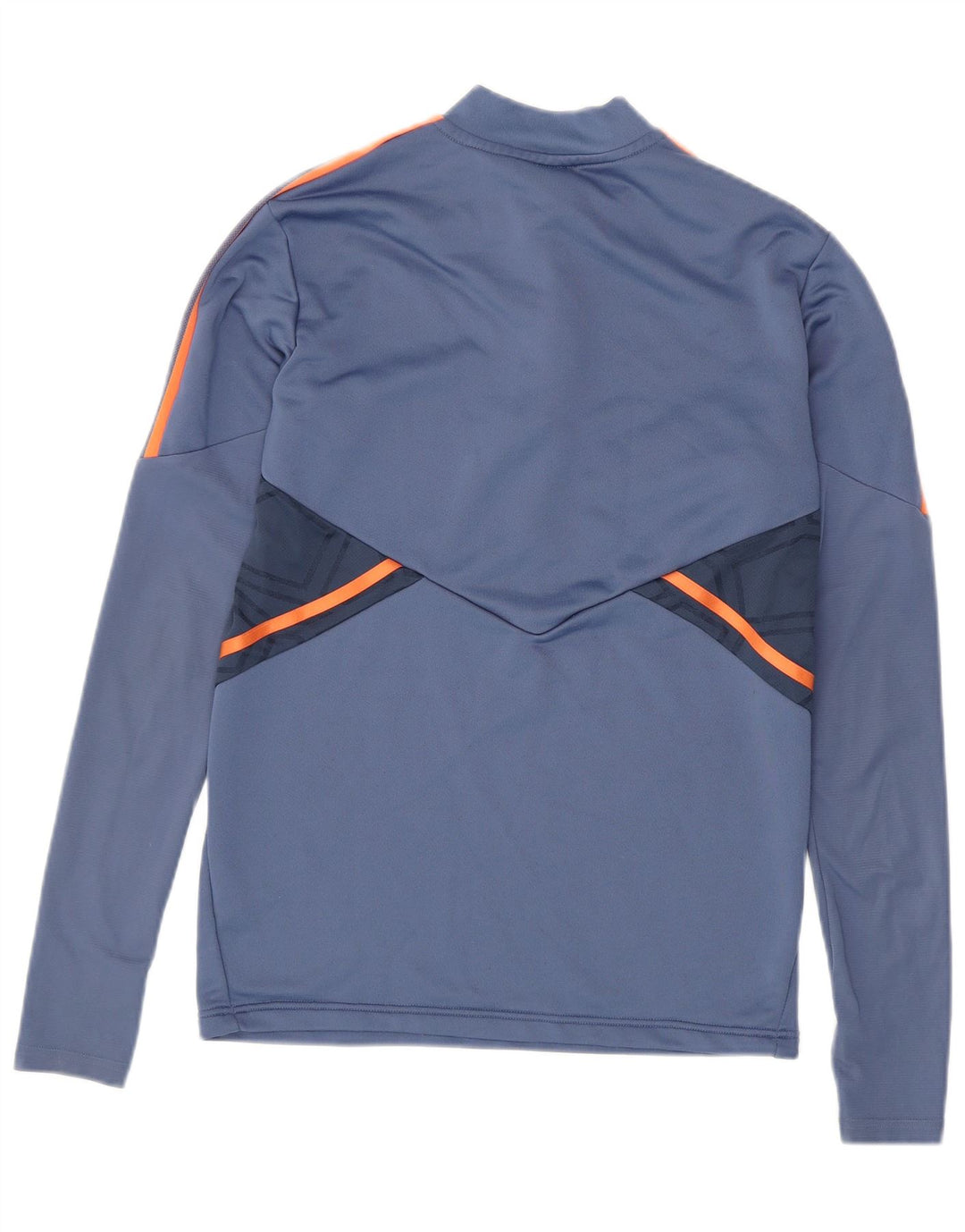 Adidas Uomo Manchester United Pullover Tuta Top Small Blu Colourblock