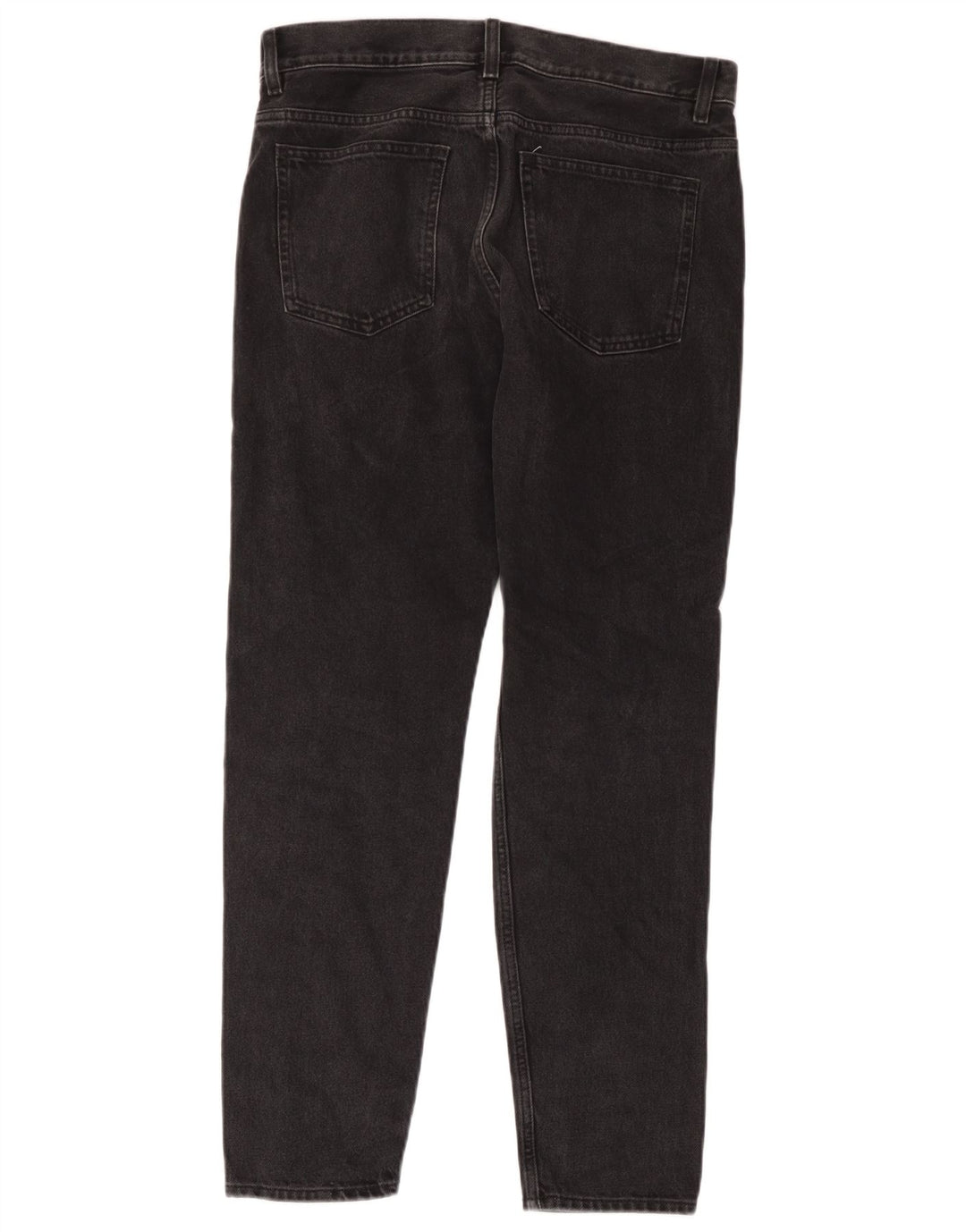 Jeans affusolati regolari a vita media da donna Cos W29 L30 cotone nero