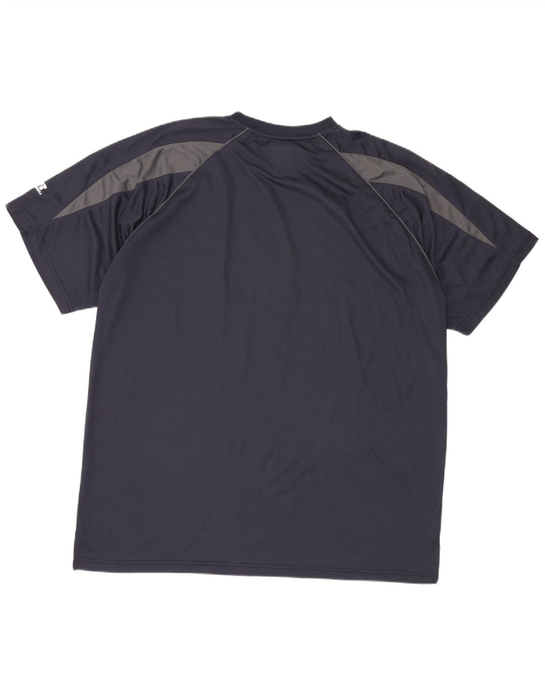 RUSSELL ATHLETIC T-shirt alta da uomo 2XL Poliestere color block blu navy