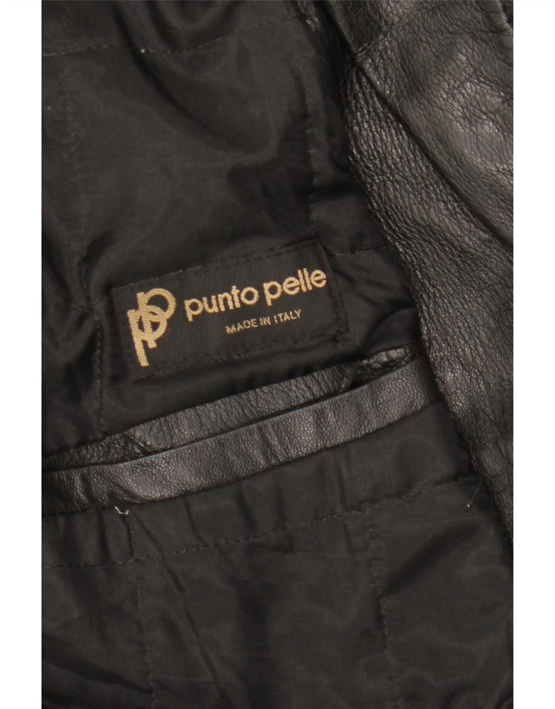 Giacca in pelle oversize da donna vintage EU 40 in pelle nera media