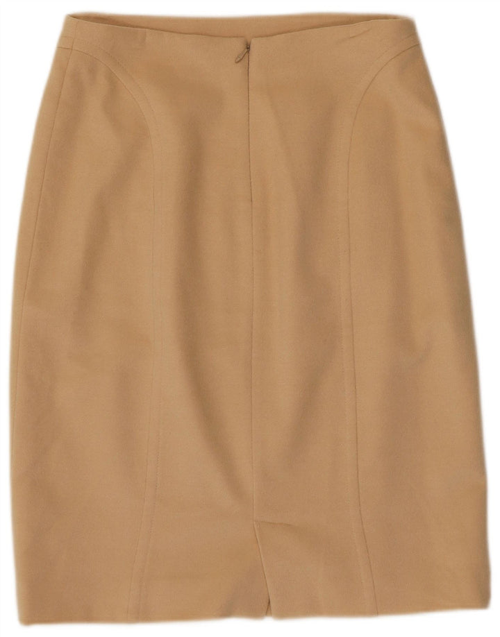 Gonna tubino da donna Les Copains IT 46 Large W30 Beige Lana