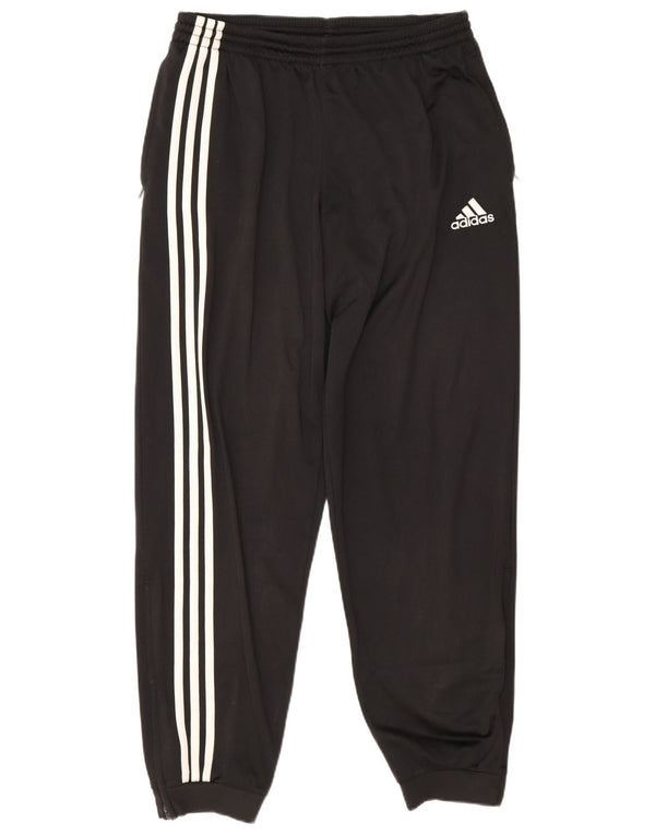 Pantaloni da tuta da uomo Adidas Joggers UK 42/44 Large Nero Poliestere
