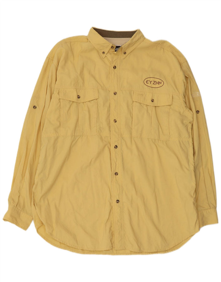 Maglietta grafica da uomo The North Face grande nylon giallo