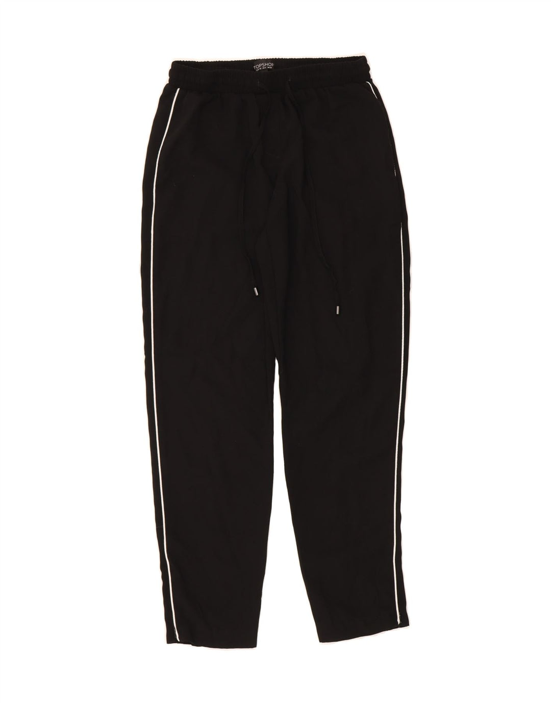 TOPSHOP Womens Tracksuit Trousers UK 10 Medium  Black Polyester Vintage Topshop and Second-Hand Topshop from Messina Hembry 