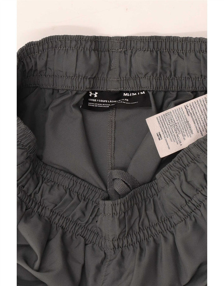 Pantaloncini sportivi grafici da uomo Under Armour Poliestere grigio medio