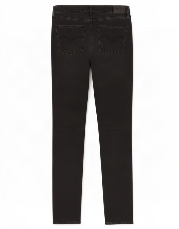 Jeans skinny a vita alta Levi's 721 da donna W30 L32 cotone nero