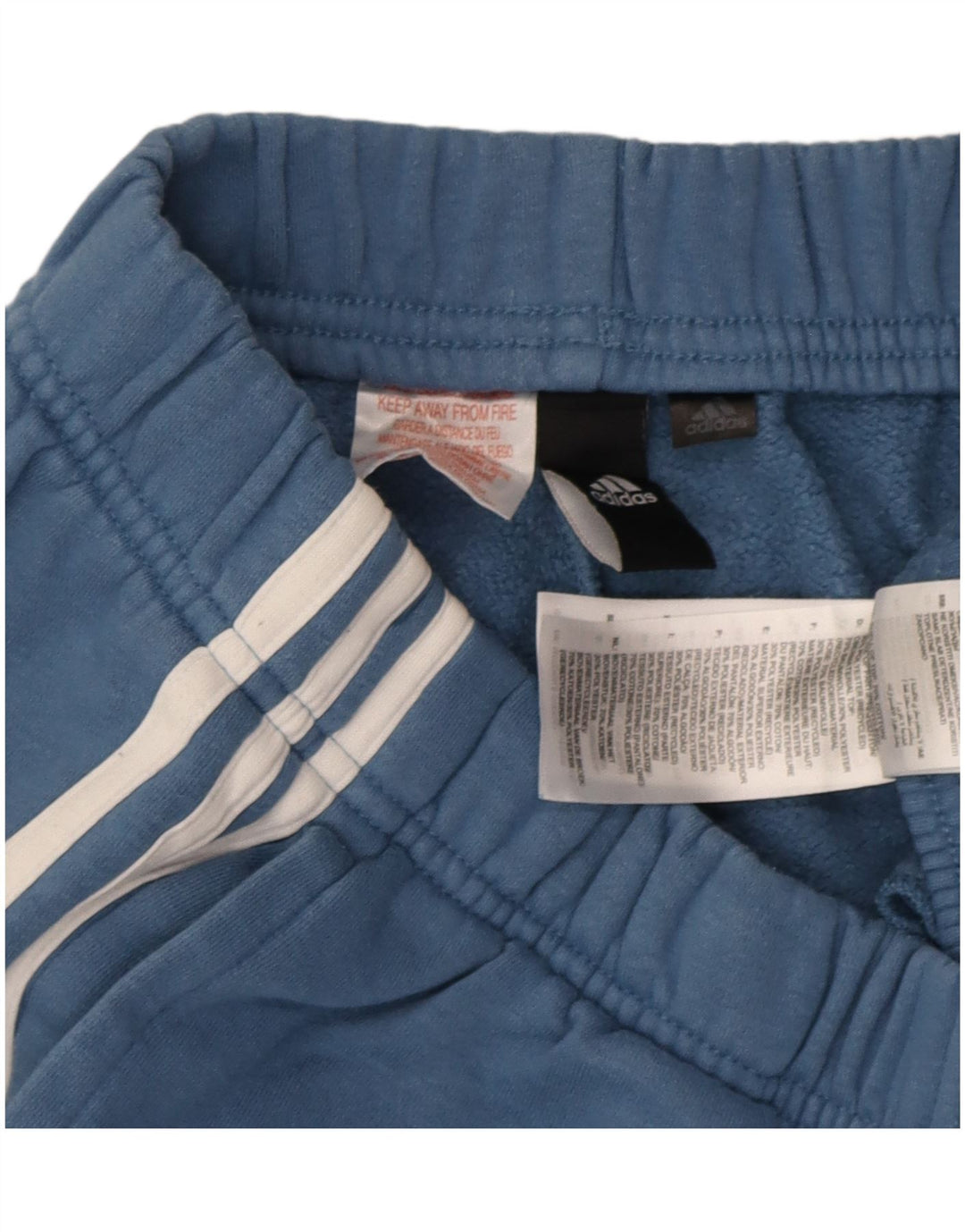 Pantaloni da tuta da uomo Adidas Joggers piccoli in cotone blu