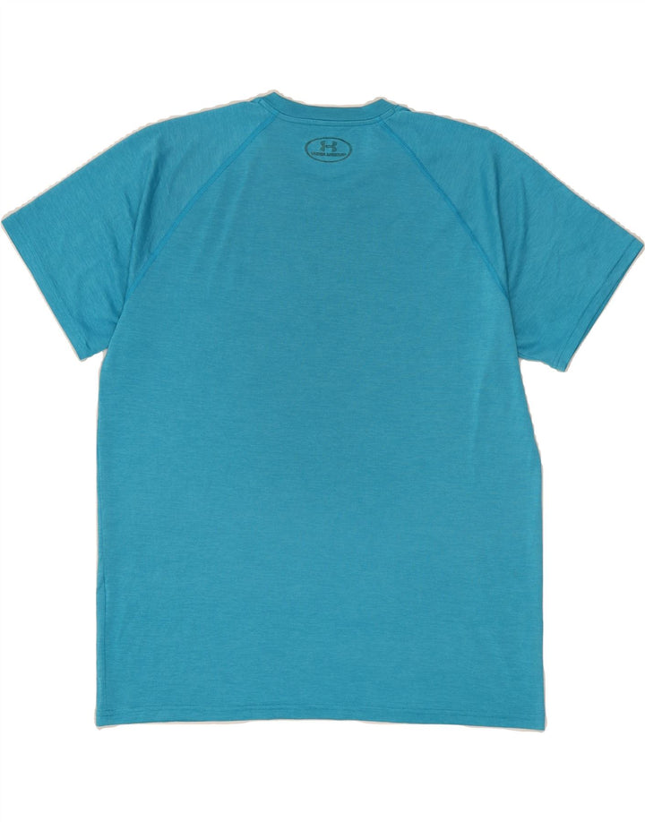 UNDER ARMOUR Mens T-Shirt Top Medium Blue Vintage Under Armour and Second-Hand Under Armour from Messina Hembry 