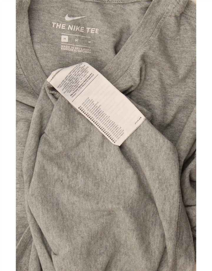 T-shirt Nike The Tee da uomo in cotone grigio medio