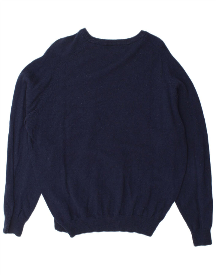 Maglione maglione girocollo da uomo Marks & Spencer blu Harbour XL blu navy