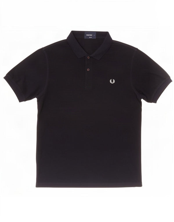 Polo Fred Perry da uomo slim fit XL in cotone nero