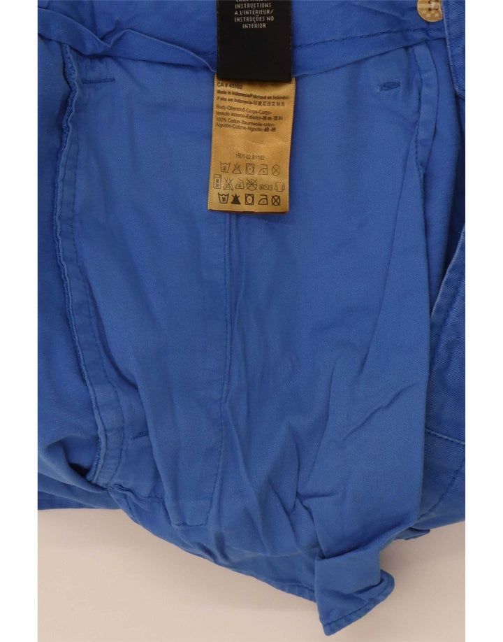 Pantaloncini chino da uomo Scotch & Soda W30 cotone blu medio