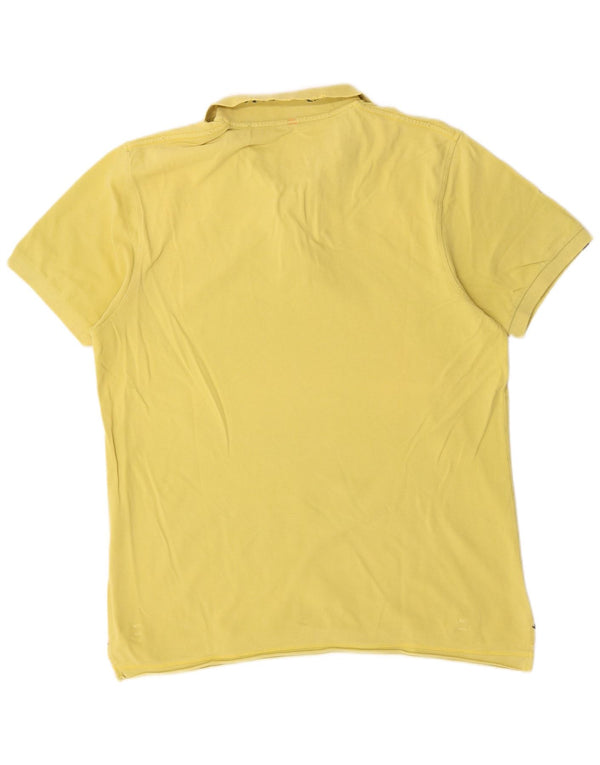 Polo da uomo Sun68 2XL cotone giallo
