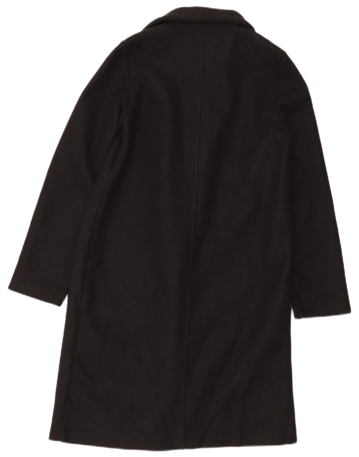 Soprabito aperto da donna Zara UK 10 piccolo poliestere nero