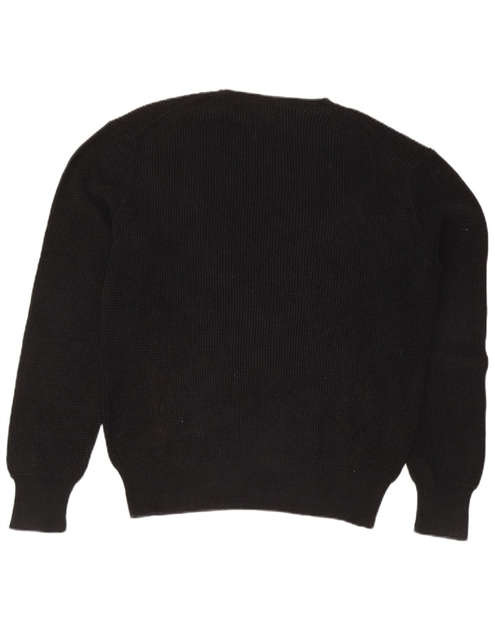 Maglione girocollo da uomo All Saints, grande, in cotone nero
