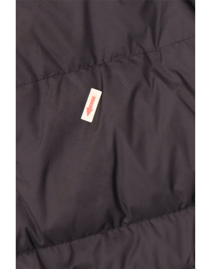 SALEWA Giacca imbottita con cappuccio da uomo UK 40 Large Blu Navy in poliammide