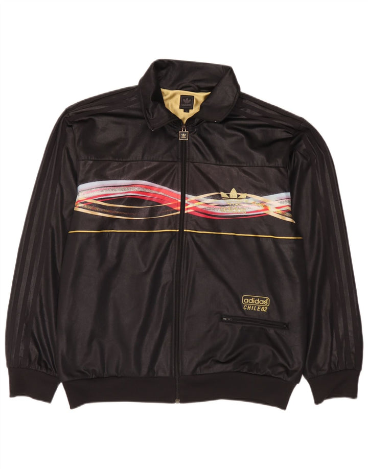 Giacca da uomo Adidas Chile 62 Graphic Tracksuit Large a righe nere
