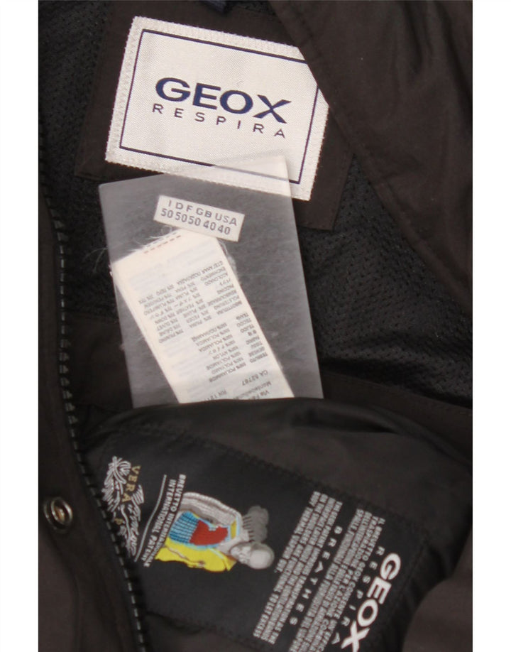 Giacca imbottita da uomo GEOX UK 40 Large nera in poliammide