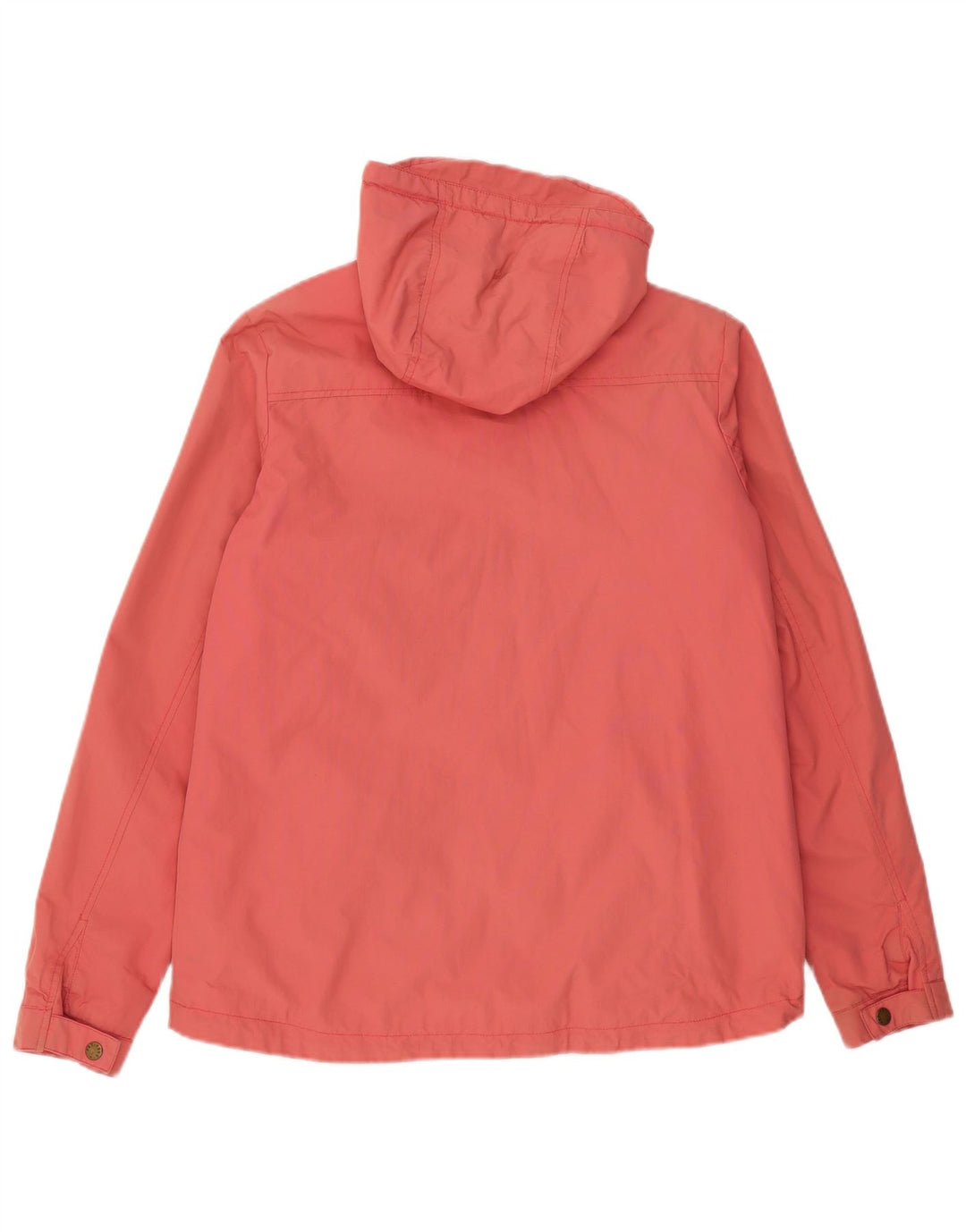 Giacca a vento con cappuccio da donna Fat Face UK 12 Nylon rosa medio