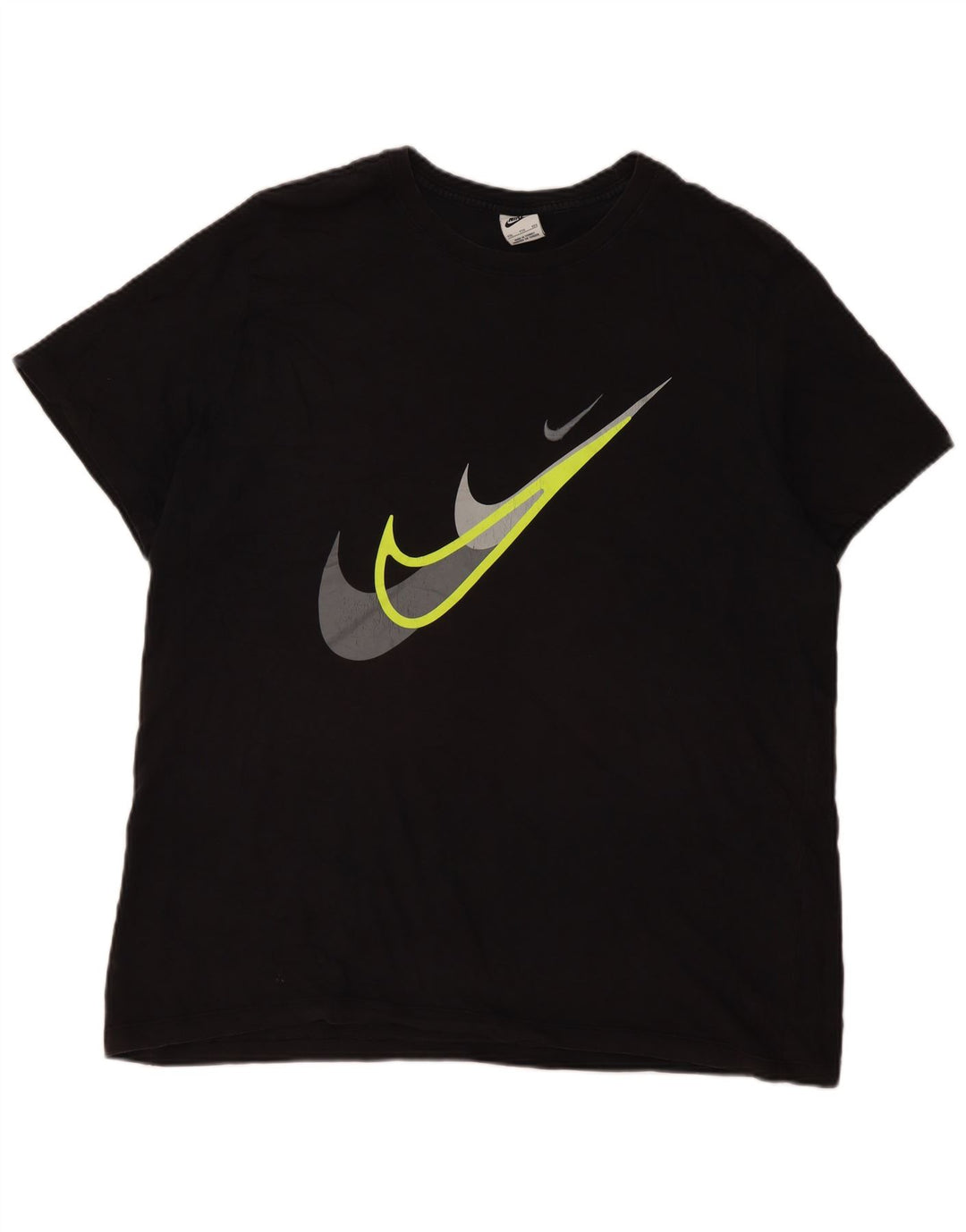 T-shirt grafica da uomo Nike Top 2XL cotone nero