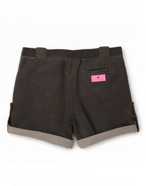 Pantaloncini sportivi Adidas Stella McCartney da donna EU 36 piccolo cotone grigio
