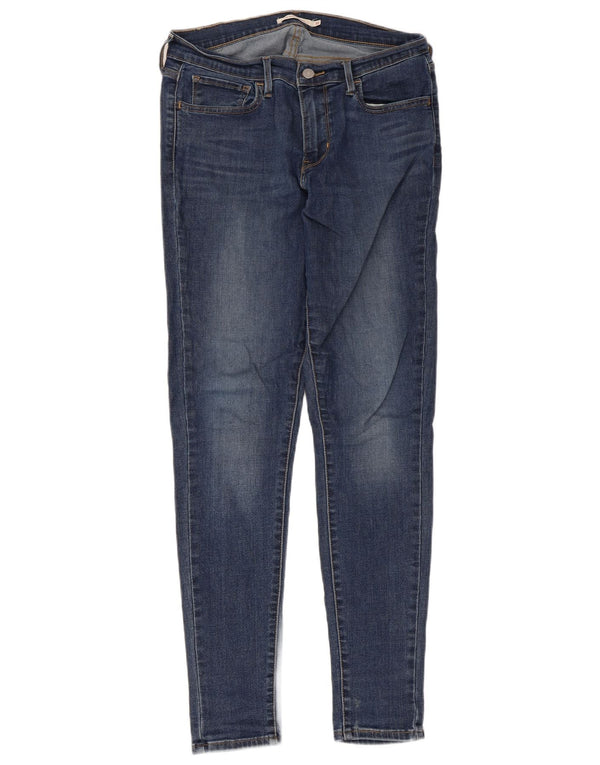 Jeans Levi's da donna 710 super skinny W30 L32 cotone blu