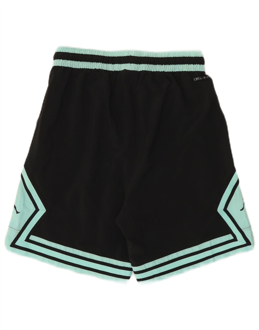Pantaloncini sportivi Jordan Dri Fit Graphic da uomo, piccoli, in poliestere color block nero
