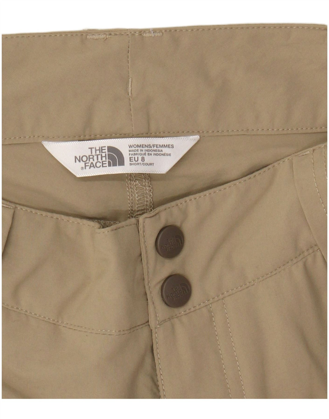 THE NORTH FACE Pantaloni cargo bootcut da donna US 8 Medium W30 L30 Beige