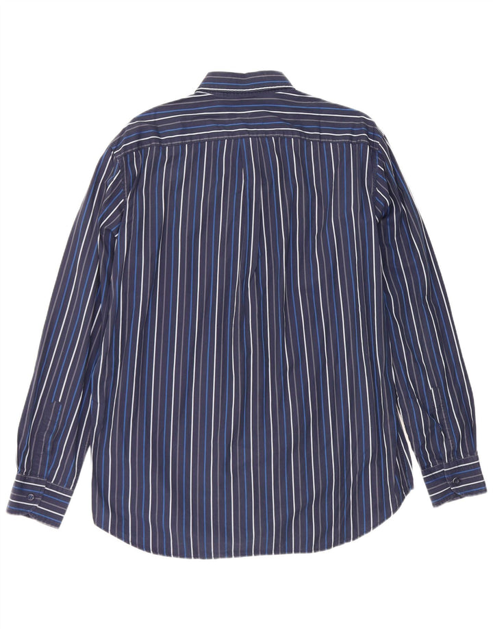 Camicia da uomo vestibilità regolare Harmont & Blaine 2XL gessato blu navy