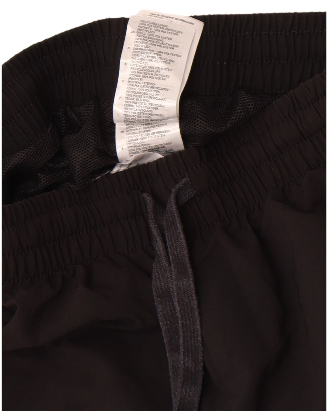 Pantaloncini sportivi da uomo Adidas XS poliestere nero