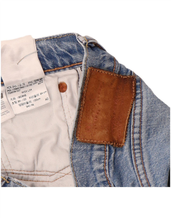 Jeans slim da donna Levi's W33 L32 cotone blu