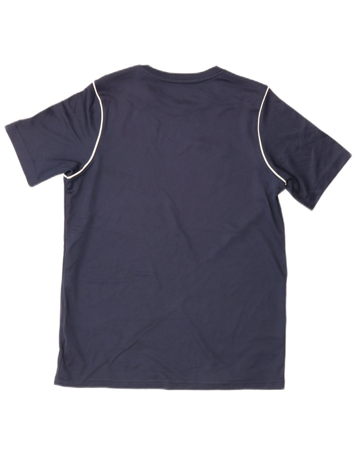 T-shirt da ragazzo Nike Dri Fit Top 13-14 anni XL blu navy poliestere