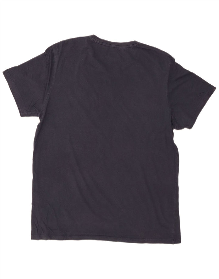 JACK & JONES T-shirt grafica da uomo XL XL in cotone blu navy