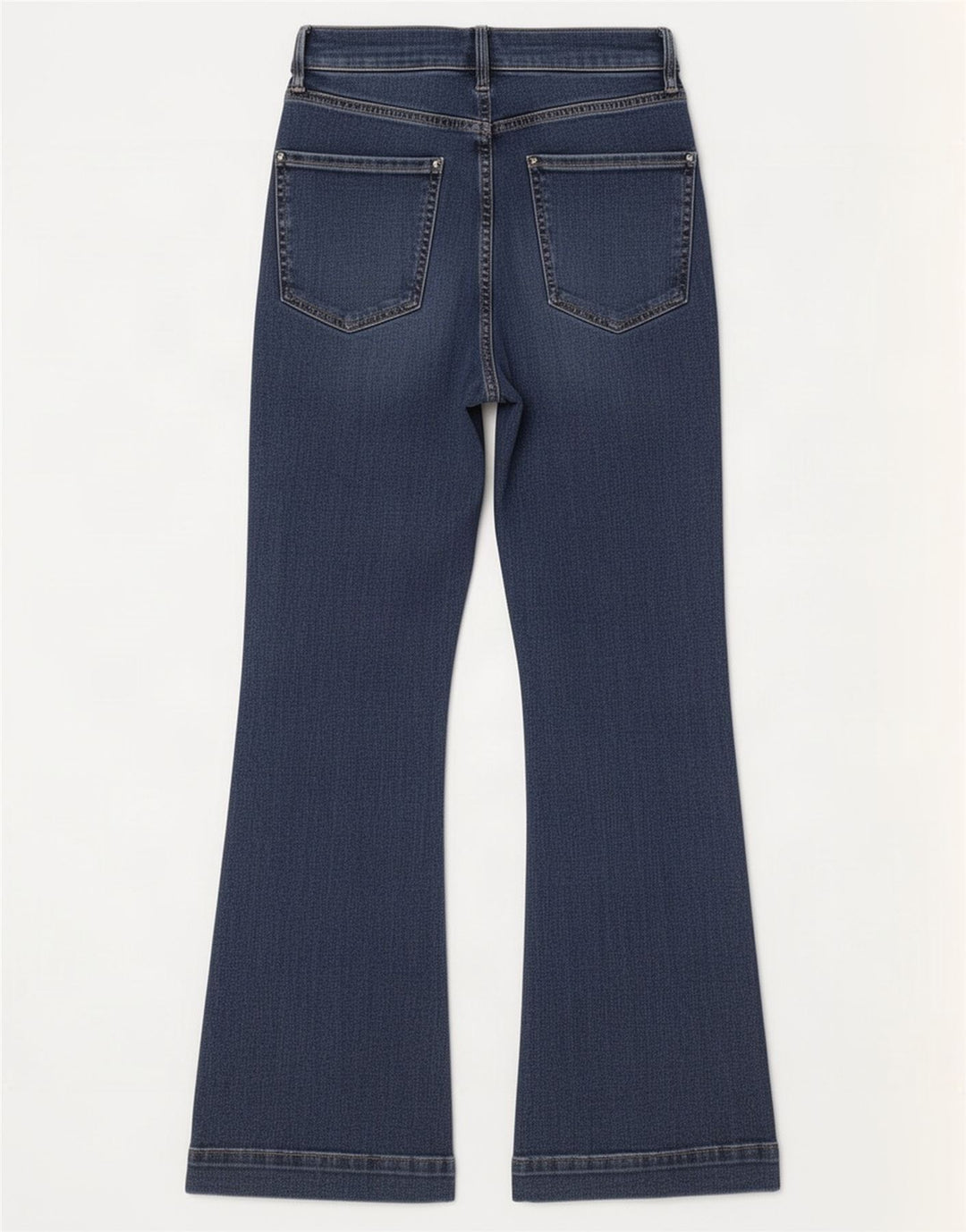 Jeans svasati vestibilità regolare da donna Marks & Spencer UK 10 piccoli W26 L28 blu