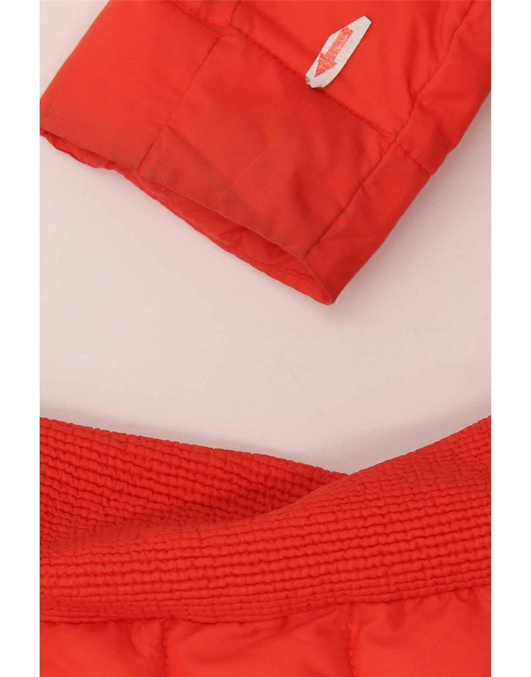 Giacca imbottita con cappuccio da donna Superdry UK 18 XL nylon rosso