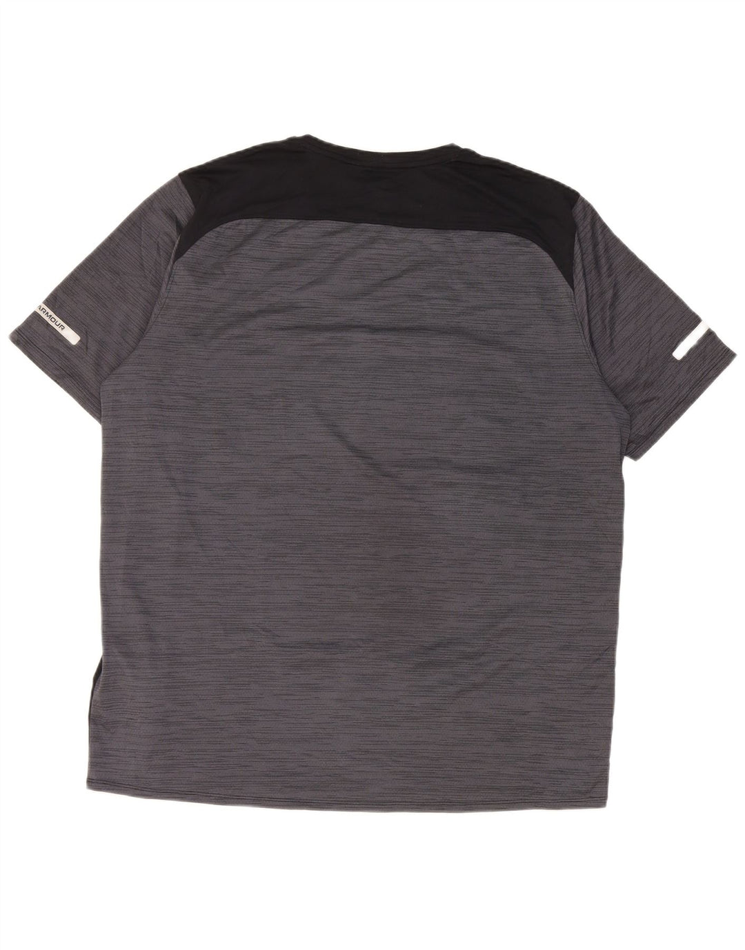 Maglietta da uomo Under Armour Top XL Poliestere color block grigio