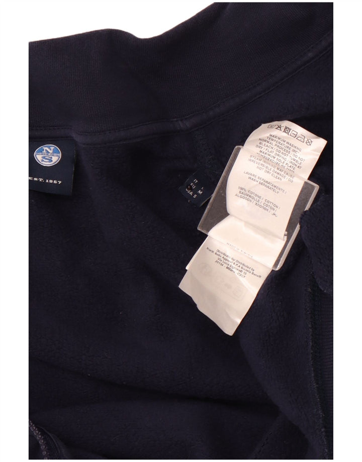 Giacca da ginnastica da uomo NORTH SAILS piccola in cotone blu navy