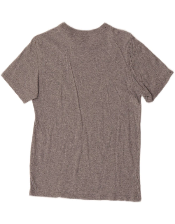 T-shirt grafica Adidas da bambino 13-14 anni in cotone grigio puntinato