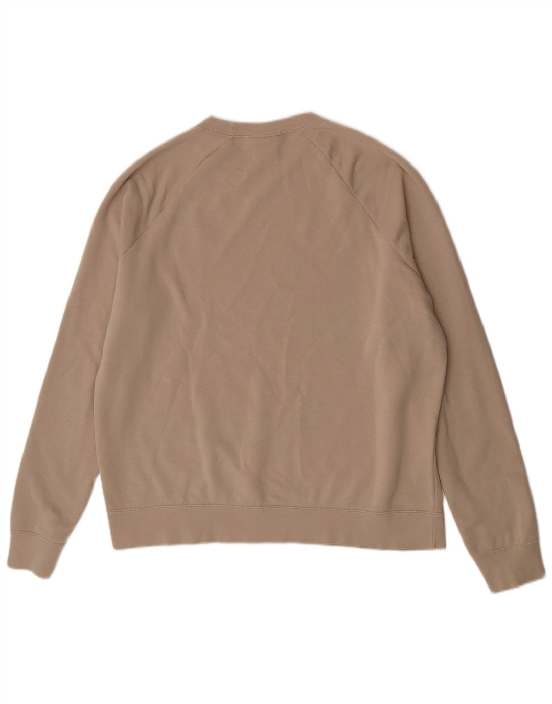 Felpa oversize da donna Nike Maglione UK 18 XL Cotone beige