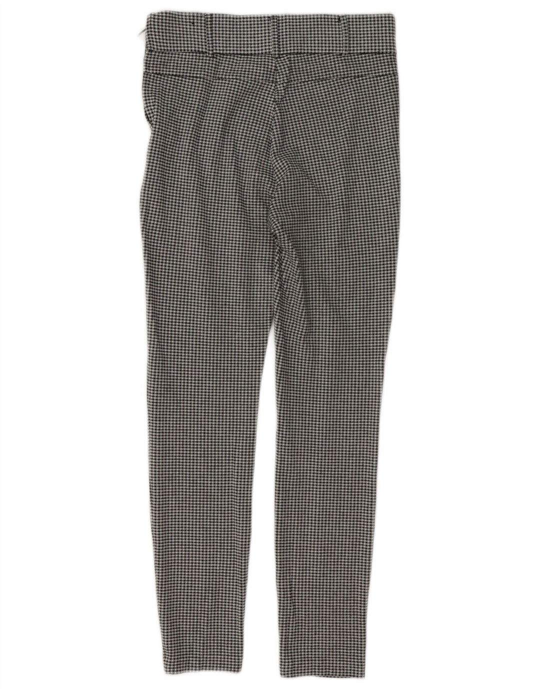Leggings Zara Trafaluc da donna UK 8 piccoli a quadretti neri