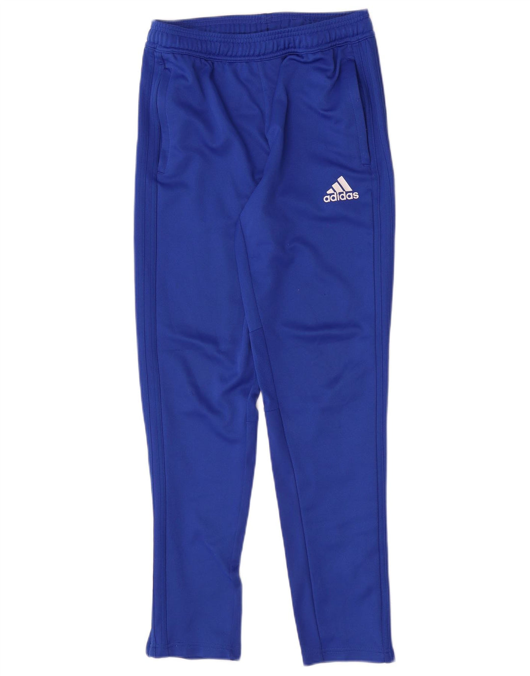 Pantaloni da tuta Adidas Slim Fit da ragazzo 13-14 anni in poliestere blu